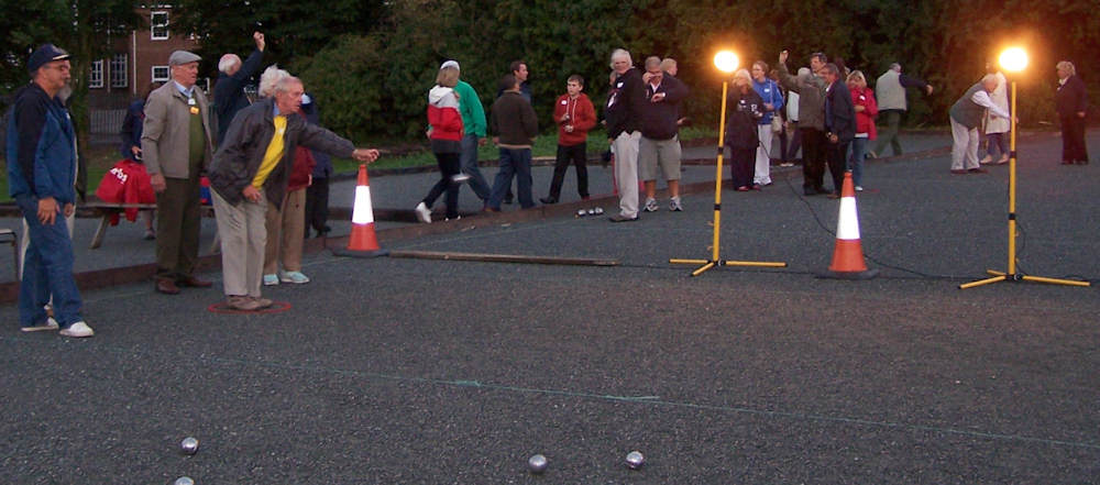 Petanque 2013 play