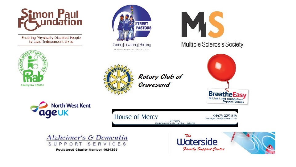 Logos of the Charities